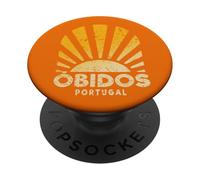 Óbidos Portogallo - Óbidos Portugal Sunshine PopSockets PopGrip Adesivo