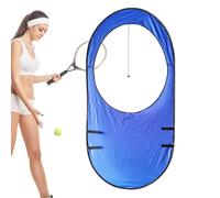 Obiettivi Di Allenamento Del Tennis - Attrezzature Per La Rete Pieghevole, Allenatore Di Tennis Solo | Grande Allenatore Di Colpo Di Bersaglio Di Tennis, Set Di Allenamento Da Tennis Di Autopratico Al