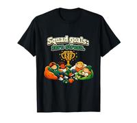 Obiettivi di Squadra Zero Stress Chill Vibes Salute mentale Maglietta