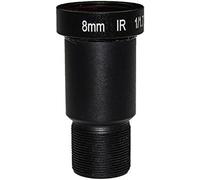 Obiettivo 4K Obiettivo for telecamera CCTV IP da 12,0 Megapixel Obiettivo for telecamera di sorveglianza senza distorsioni da 8 mm M12 S Mount 1/2,5 pollici