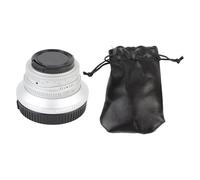 Obiettivo a Focale Fissa con Messa a Fuoco Manuale e Lunghezza Focale Fissa APS C Z Mount da 25 Mm F1.7 per Z50 ZFC Z30 Z6I Z7II (SILVER)