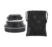 Obiettivo a Focale Fissa con Messa a Fuoco Manuale e Lunghezza Focale Fissa APS C Z Mount da 25 Mm F1.7 per Z50 ZFC Z30 Z6I Z7II (BLACK)