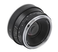 Obiettivo a Fuoco Fisso 35 Mm F1.6 con 12 Lame, Pellicola di Rivestimento Ad Alta Definizione per Z6 Z7 Z50, Interamente in Metallo + Vetro Ottico (BLACK)
