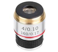 Obiettivo Acromatico 4X Microscopio Biologico Walfront, Lente 160/0.17