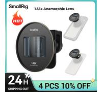 Obiettivo anamorfico SmallRig 1.55x per tuta per cellulare per dispositivi con montaggio a T, immagini larghe Cinematic 2.76:1 3578B