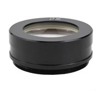 Obiettivo ausiliario con attacco da 42 mm per obiettivo Barlow, compatibile con microscopi stereo e sistemi di montaggio C per fotocamera industriale (2X)