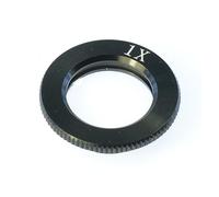 Obiettivo ausiliario for fotocamera for microscopio industriale 0,5X 0,75X 1X 1,5X 2X for fotocamera for microscopio 180X Lente con attacco C(1X)