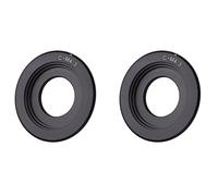 Obiettivo C Mount nero per adattatore Micro-4/3 E-P1 E-P2 E-P3 G1 GF1 GH1 G2
