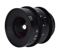 Obiettivo Cine Full Frame 15mm T2.1 Compatibile con Sony E Mount | Design ottico Zero-D, anello di messa a fuoco manuale, ampia prospettiva, creazione di video cinematografici(For RF)