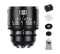 Obiettivo cinematografico a focale fissa 7artisans MF65mm T2.9 Macro 2X Infinite Series, full-frame, a grande apertura, compatibile con Sony E-mount FX3, FX30, A1, A9, A7m, A7r, A7s, A7c