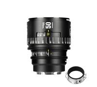 Obiettivo cinematografico manuale professionale full frame 7artisans 50 mm T2.1 serie Infinte, compatibile con attacco EF per fotografia e riprese video, nero