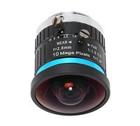 Obiettivo con Attacco CS, Lente a Iride Manuale Ad Alto Contrasto in Lega di Alluminio a Bassa Distorsione per Telecamera Industriale di Sicurezza