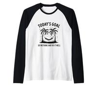 Obiettivo del giorno: niente fare e farlo bene. Maglia con Maniche Raglan