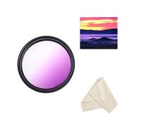 Obiettivo della fotocamera 62mm Viola Graduato Filtro Colore Per Nikon Z6 II, Z6, Z5 fotocamera Con Nikon NIKKOR Z DX 50-250mm f/4.5-6.3 VR Lens