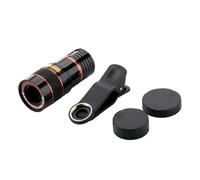 Obiettivo della fotocamera multiuso Piccolo accessorio fotografico da viaggio Acrilico e ABS Texture Adatto per telefoni cellulari Fotografia esterna Obiettivo del telefono