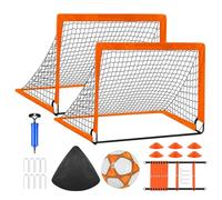 Obiettivo di calcio giovanile, Obiettivo di calcio per bambini - Allenamento Set di rete di calcio emergente - Squadra sportiva per la scuola, giochi di pratica, attività all'aria aperta per i giovani