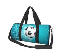 Obiettivo di calcio Vincere il calcio, Borsone da viaggio di grande capacità Borsa rotonda Borsa da viaggio sportiva Borsa da viaggio Borsa da fitness