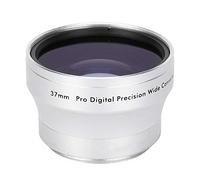 Obiettivo di ingrandimento grandangolare per teleconvertitori universali 0.45X in lega di alluminio teleobiettivo con custodia per tutte le lenti per fotocamere diametro apertura 37mm