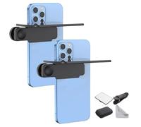 Obiettivo effetto specchio - cattura istantaneamente splendidi riflessi, kit clip specchio specchio fotocamera smartphone, regolabile a 360° in vetro HD verticale clip su specchio per fotografia