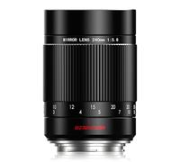 Obiettivo F Obiettivo Specchio per Nikon - 240 mm f5.6 Obiettivo Teleobiettivo Manuale Teleobiettivo Fotocamera per Nikon D3500 D850 D7500 D5600 D3400 D500 D7200 D5500 D750 D810 D330 D30 5300 D610