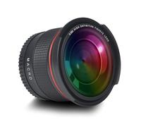 Obiettivo Fisheye 0.35x Compatibile Con Nikon D5200 D5100(1x58mm)