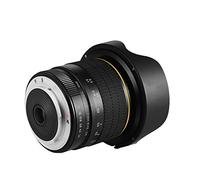 Obiettivo Fisheye da 8 mm f3.0 con messa a fuoco manuale ultra grandangolare per fotocamere APS-C Nikon e Canon