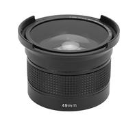Obiettivo Fisheye, Obiettivo Fisheye Macro Panoramico, Super Grandangolo 0,35x, Obiettivo Staccabile 2 in 1, Compatibile AF IR (49 mm)