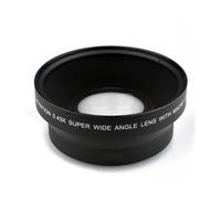 Obiettivo fisheye super grandangolare da 67 mm con porzione macro e anteriore e posteriore per fotocamere reflex digitali DSLR Obiettivo fisheye grandangolare con macro + anteriore e posteriore