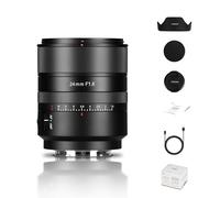 Obiettivo Full Frame 7artisans AutoFocus 24mm F1.8, Apertura F1.8 Ampia, Supporto Automatico/Manuale, Compatibile con Sony FX A1 A9 A7M A7R A7S A7C Serie ZVE FX3, A9II, A7M2, A7S2