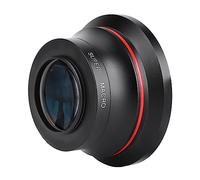 Obiettivo Grandangolare, Akozon 0,39X 37mm Obiettivo Ultra Wide HD Professionale per Telecamere DV e Telefoni Cellulari per Scene di Ampio Spazio con Clip per Telefono da 37mm, con Borsa Portaoggetti