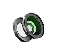 Obiettivo grandangolare HD da 40,5 mm, compatibile con Sony, ZV-1F ZV-E10 A5000 A6000, adattatore for obiettivo aggiuntivo 2 in 1 grandangolare da 18 mm e macro 10x