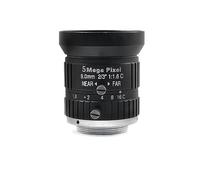 Obiettivo HD 5Megapixel 8MM C Mount Apertura F1.6 FAormat 2/3" for telecamera IP di sicurezza di sorveglianza Accessori CCTV Chiaro e liscio