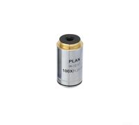 Obiettivo infinito 4X per microscopio per filettatura rms infinito (100X) | Ingrandimento 4X, corretto all'infinito, per filettatura rms da 20,2 mm, compatibile con molti modelli