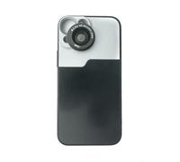 SYSTEM-S Lente macro 2.8X HD Filtro con Custodia Nero per iPhone 13 Mini