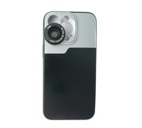 SYSTEM-S Lente macro 2.8X HD Filtro con Custodia Nero per iPhone 13 Pro