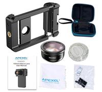Obiettivo macro 40mm con filtro CPL per fotografia smartphone, clip 17mm per primi piani di gioielli e insetti