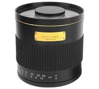 Obiettivo Macro 500 mm BROLEO per fotocamera, Teleobiettivo con adattatore per Sony E, Nero