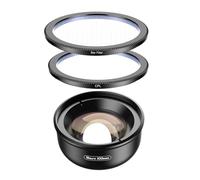 Obiettivo macro da 100 mm for cellulare Lente Macro Para Celular 4K HD Lenti for telefoni cellulari con filtro CPL Star for tutti gli smartphone(Lens With CPL Star)