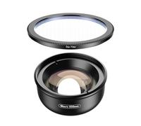 Obiettivo macro da 100 mm for cellulare Lente Macro Para Celular 4K HD Lenti for telefoni cellulari con filtro CPL Star for tutti gli smartphone(Lens With Star)