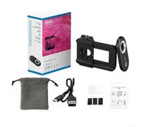Obiettivo macro per fotocamera smartphone con luce LED integrata, ingrandimento 100X/150X/200X per prospettive uniche (150x)