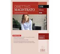 Obiettivo magistrato. La guida per affrontare il concorso. Marzo 2026 (2026) (Vol. 93)