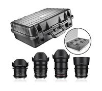OBIETTIVO MIRRORLESS SAMYANG Video DSLR Basic Set II Sony E, 85 mm Lunghezza focale fissa, compatibilità Sony E-Mount