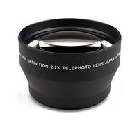 Obiettivo obiettivo obiettivo ad alta definizione 2 X 67 mm con tappo anteriore e posteriore per obiettivo 550D 600D 650d 700d 60d 70d 18-135 mm