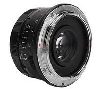Obiettivo per Fotocamera Mirrorless, Obiettivo con Messa a Fuoco Manuale, Tecnologia Nanometrica, Apertura F1.7 con Cover Posteriore per Videocamera