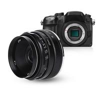 Obiettivo per Ritratti grandangolare Piccolo da 25 mm F1,8 M4/3 con Apertura Grande per Fotocamera Micro 4/3 per E-M5 per E-M5 Mark II