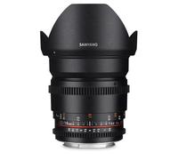 Obiettivo Samyang 16mm T2.2 VDSLR per Fuji X
