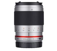 Obiettivo Samyang 300mm F6.3 Reflex per Fuji X - argento