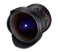 Obiettivo Samyang Fisheye per Nikon AE 12mm F2.8 ED AS NCS nero
