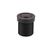 Obiettivo Scheda IR 1,8 Mm 170 Grandangolo 1 MP per Telecamera di Sicurezza CCD 1/3 e 1/4, Obiettivo CCTV a Infrarossi con Materiale Plastico, Grandangolo 170, Adatto a