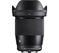 Obiettivo Sigma 16mm F1.4 DC DN C Fujifilm X Mount 16 elementi 67mm Nero